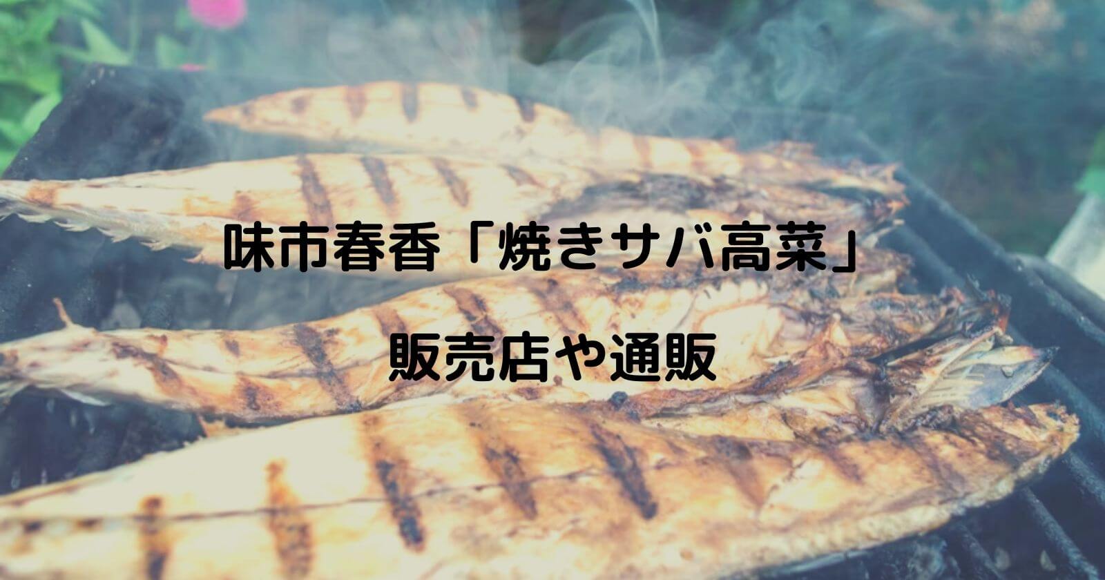 TBS 王様のブランチ で紹介されました 博多味市春香 無限 焼きサバ高菜 焼き鯖 焼きサバ 鯖 高菜 博多 福岡 グルメ 海鮮 人気 鮭明太  最大42%OFFクーポン